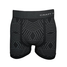 Load image into Gallery viewer, Crazy Cool Stretches Seamless Mens Boxer Briefs Underwear 6-Pack Set - GEO Dots