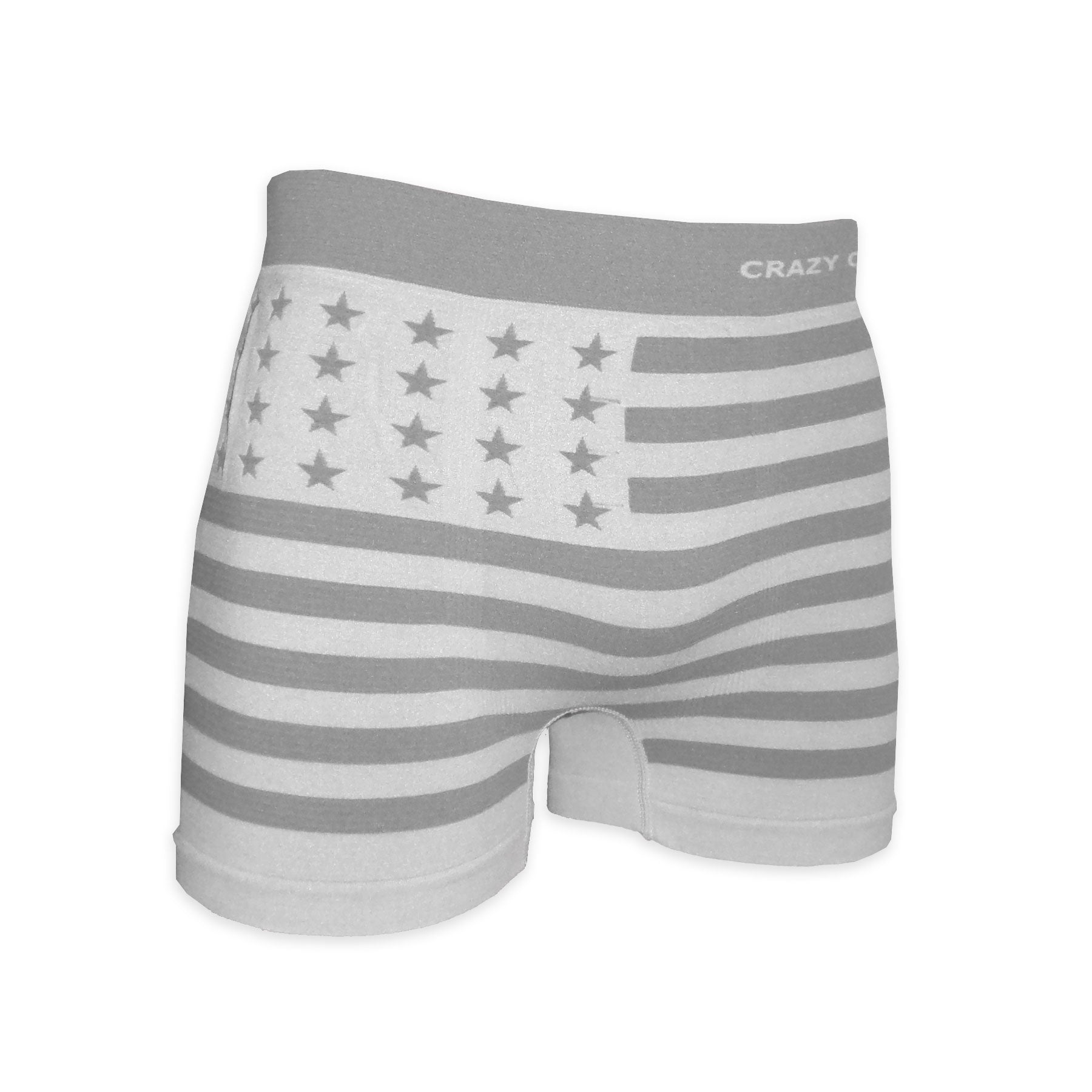 Crazy Cool Underwear Seamless Mens Boxer Briefs Underwear 6-Pack Set American  Flag