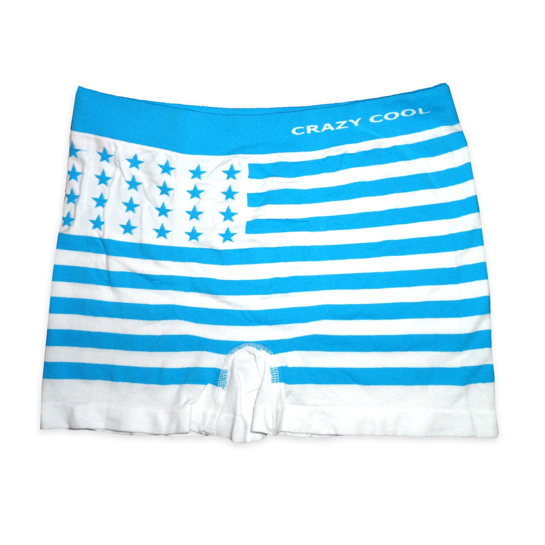 Crazy Cool Underwear® Seamless Mens Boxer Briefs Underwear 6-Pack Set American  Flag