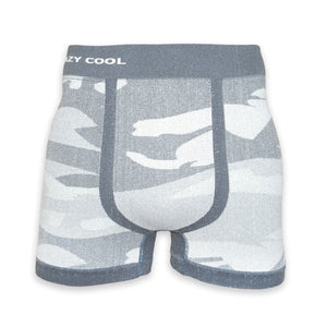 Crazy Cool® Stretches Seamless Mens Boxer Briefs Underwear 6-Pack Set - Camouflage