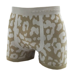 Crazy Cool® Stretches Seamless Mens Boxer Briefs Underwear 6-Pack Set - Animal Prints